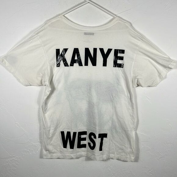🔥🔥 KANYE WEST Yeezy Big Face Rap Music Band Concert Tee - Women Sz XL - EUC - Picture 5 of 7